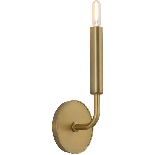 Mavisten Edition Carbonia Wall Sconce Wall Light in Lacquered Burnished Brass