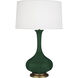 Pike 31.88 inch 150.00 watt Jungle Glaze Table Lamp Portable Light in Aged Brass