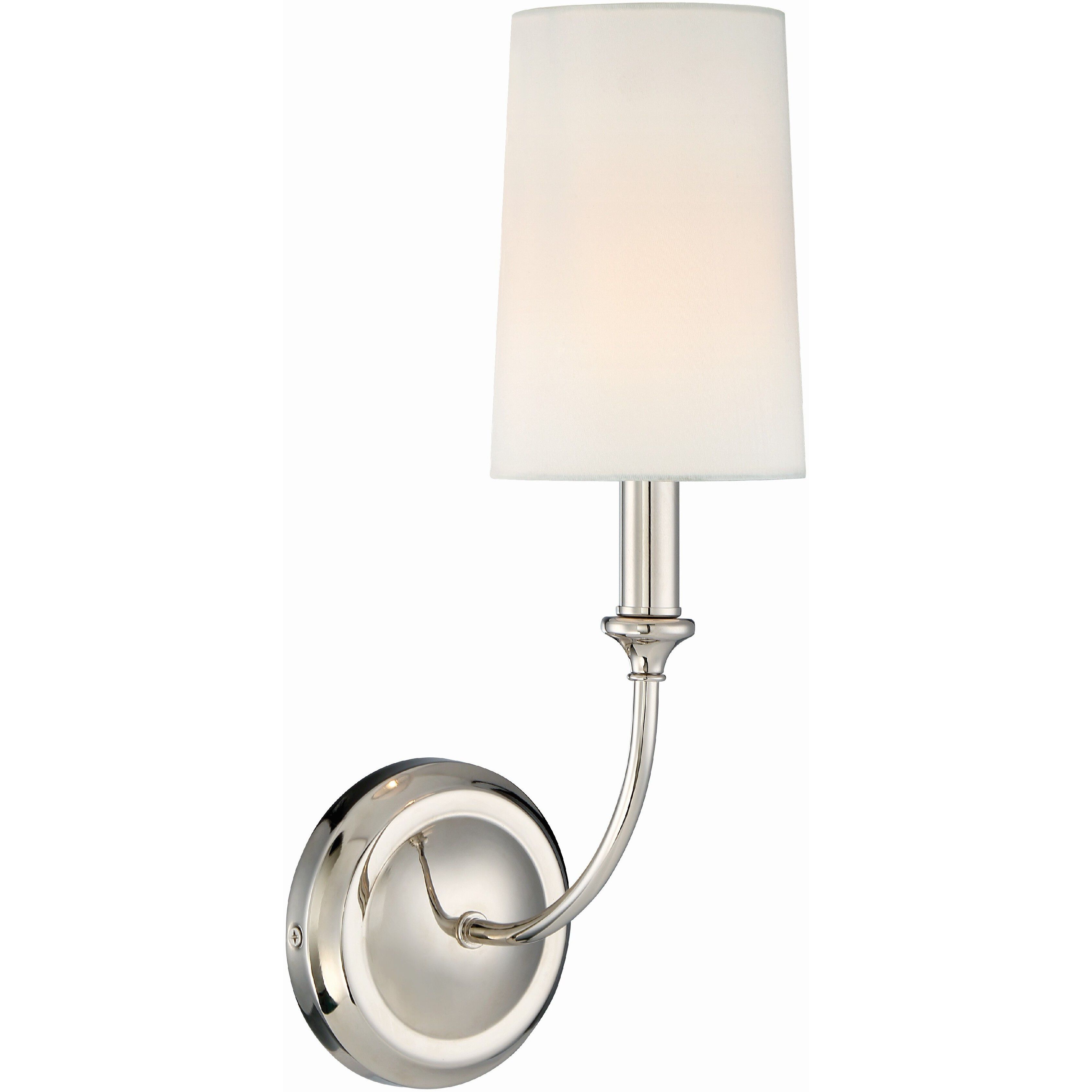 Sylvan Bath Sconce Wall Light in Polished Nickel