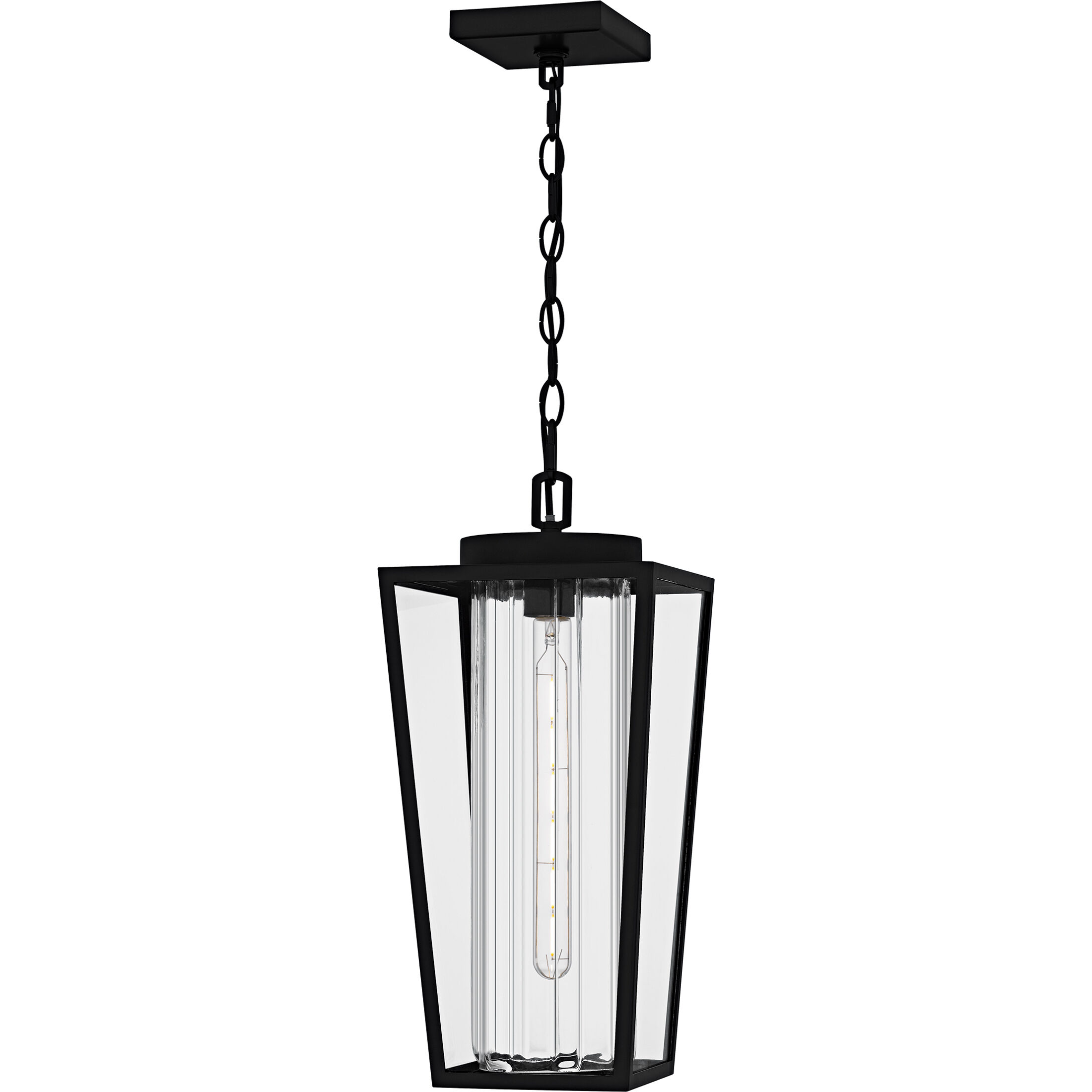 Jett 1 Light 8.5 inch Matte Black Mini Pendant Ceiling Light, Small