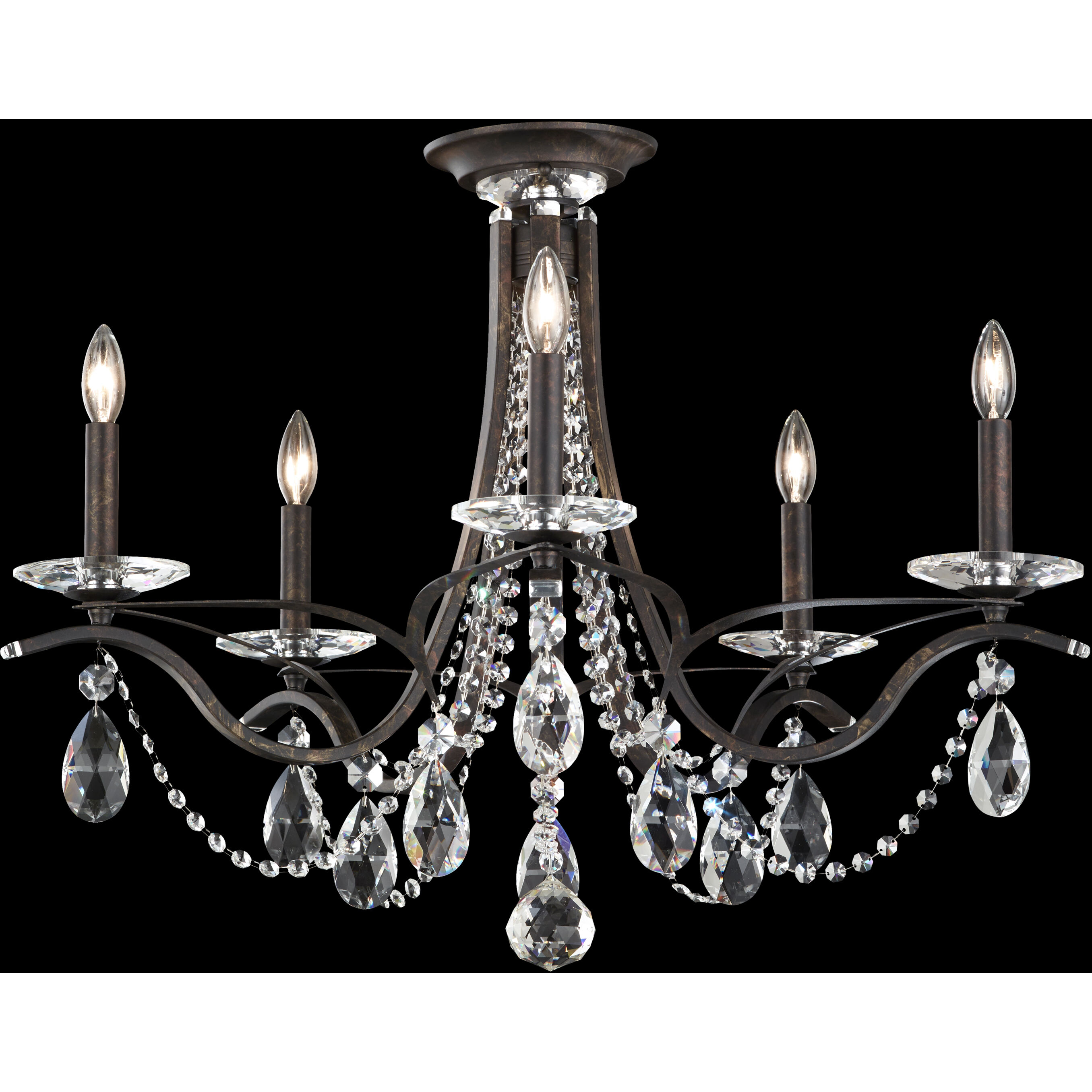 Vesca 5 Light 29.00 inch Semi-Flush Mount