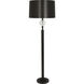 Celine 63 inch 150.00 watt Deep Patina Bronze with Crystal Floor Lamp Portable Light