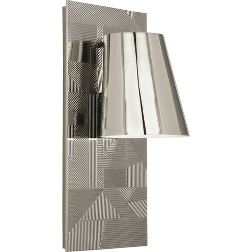 Michael Berman Brut 1 Light 7 inch Polished Nickel Wall Sconce Wall Light