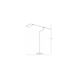 Ferdinand 61 inch 60.00 watt Matte Black Painted / Polished Nickel Floor Lamp Portable Light