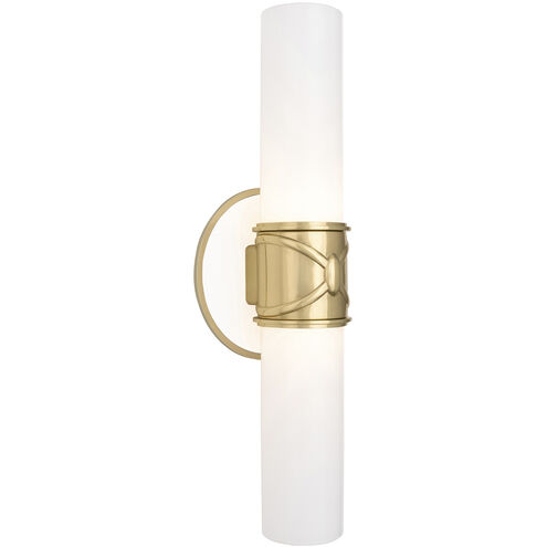 Chase Wallchiere Wall Light in Antique Brass