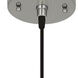 Dal 1 Light 6 inch Polished Nickel Pendant Ceiling Light