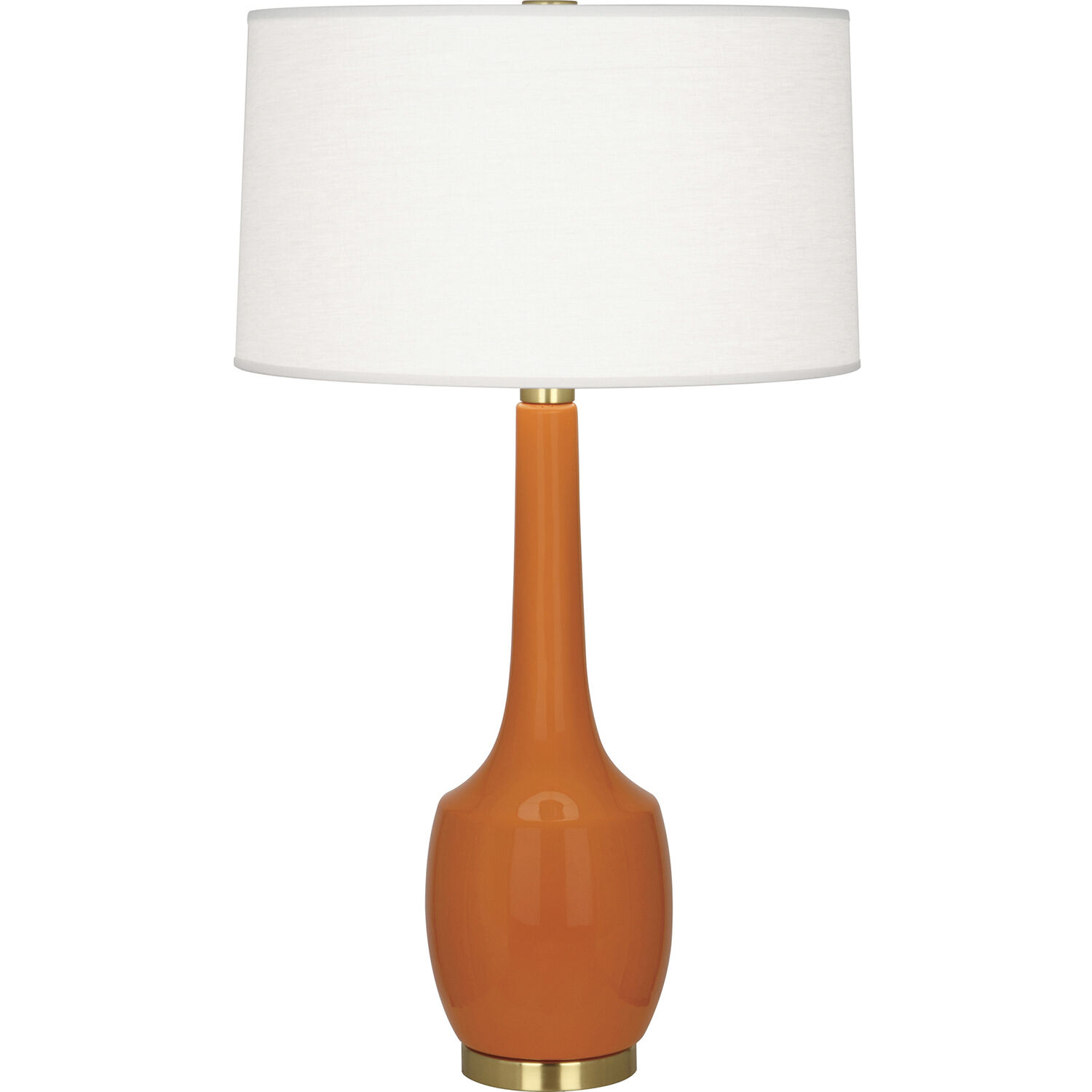 Delilah 34.31 inch 150 watt Pumpkin Table Lamp Portable Light