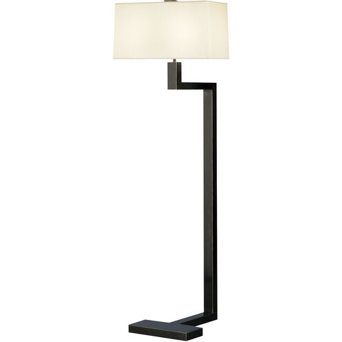 Doughnut 53.25 inch 100.00 watt Deep Patina Bronze Floor Lamp Portable Light in Snowflake