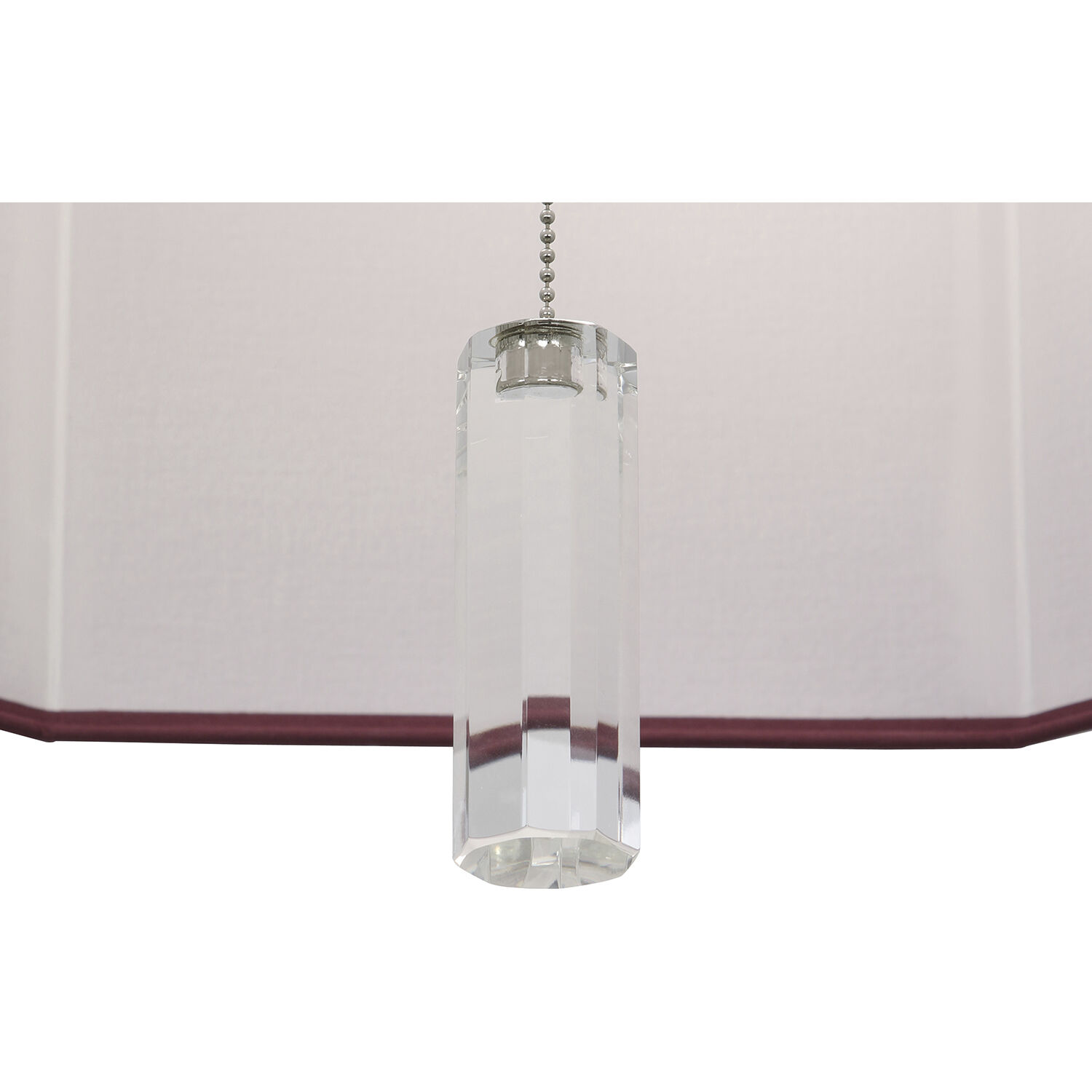 Kate 6 Light 22 inch Polished Nickel Pendant Ceiling Light in Vintage Wine