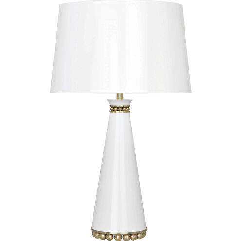 Pearl 29.38 inch 150.00 watt Lily Table Lamp Portable Light in Modern Brass, Lily With Gold