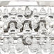 Bling 8 Light 42.75 inch Polished Nickel Chandelier Ceiling Light