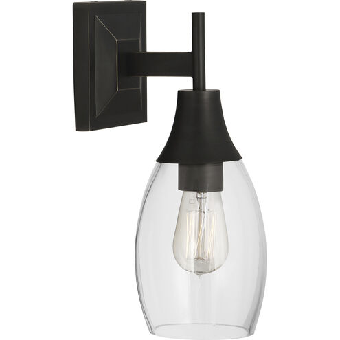 Grace 1 Light 5 inch Deep Patina Bronze Wall Sconce Wall Light