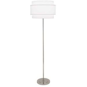 Decker 63 inch 150.00 watt Polished Nickel Floor Lamp Portable Light