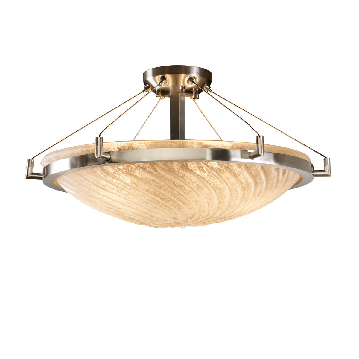 Veneto Luce 6 Light 27.00 inch Semi-Flush Mount