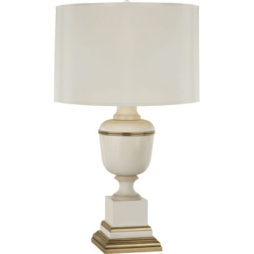 Annika 24 inch 60.00 watt Ivory Accent Lamp Portable Light in Ivory With Matte Gold
