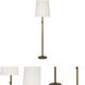 Rico Espinet Buster Chica 62.5 inch 150 watt Aged Brass Floor Lamp Portable Light in Fondine