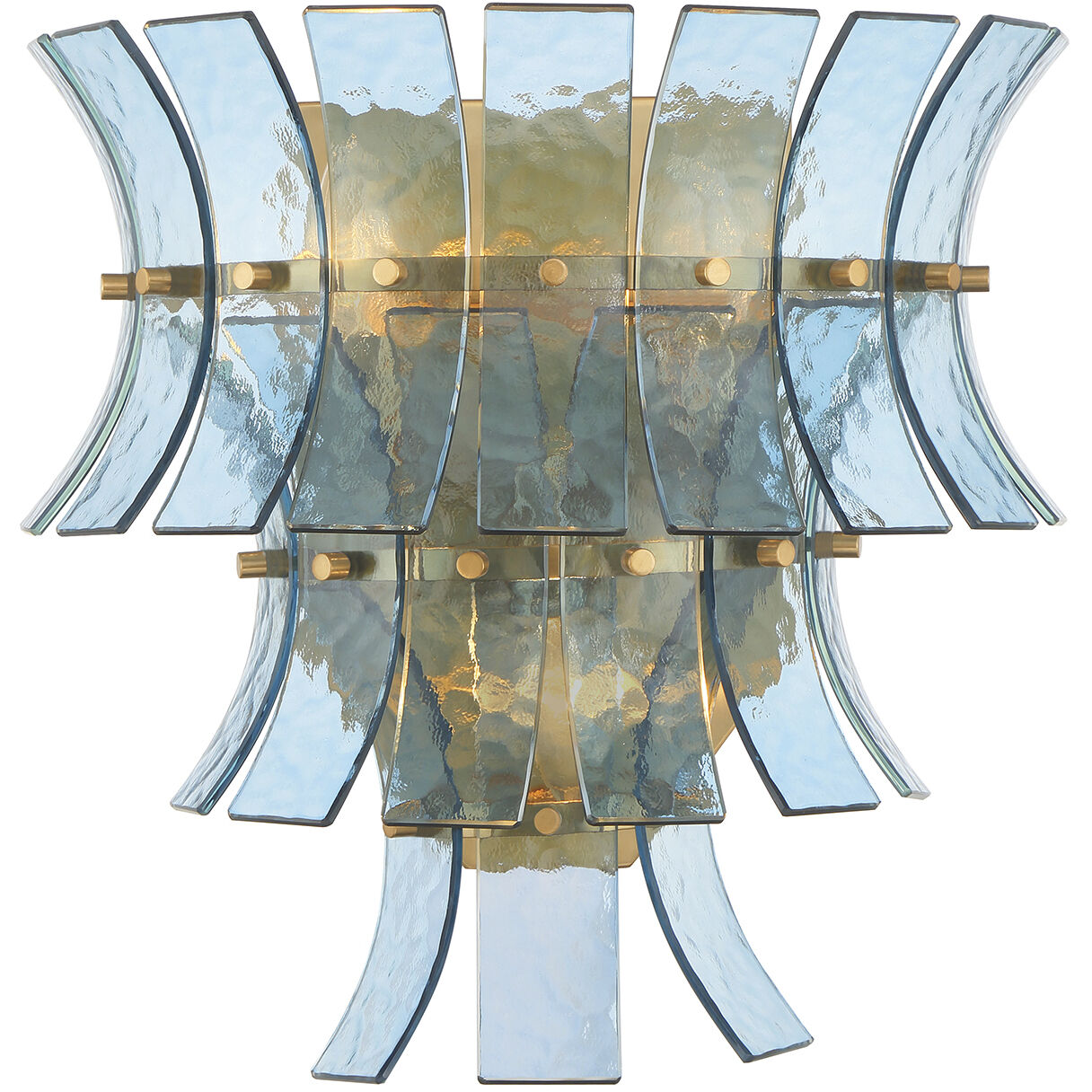 Abigail Bath Sconce Wall Light in Blue