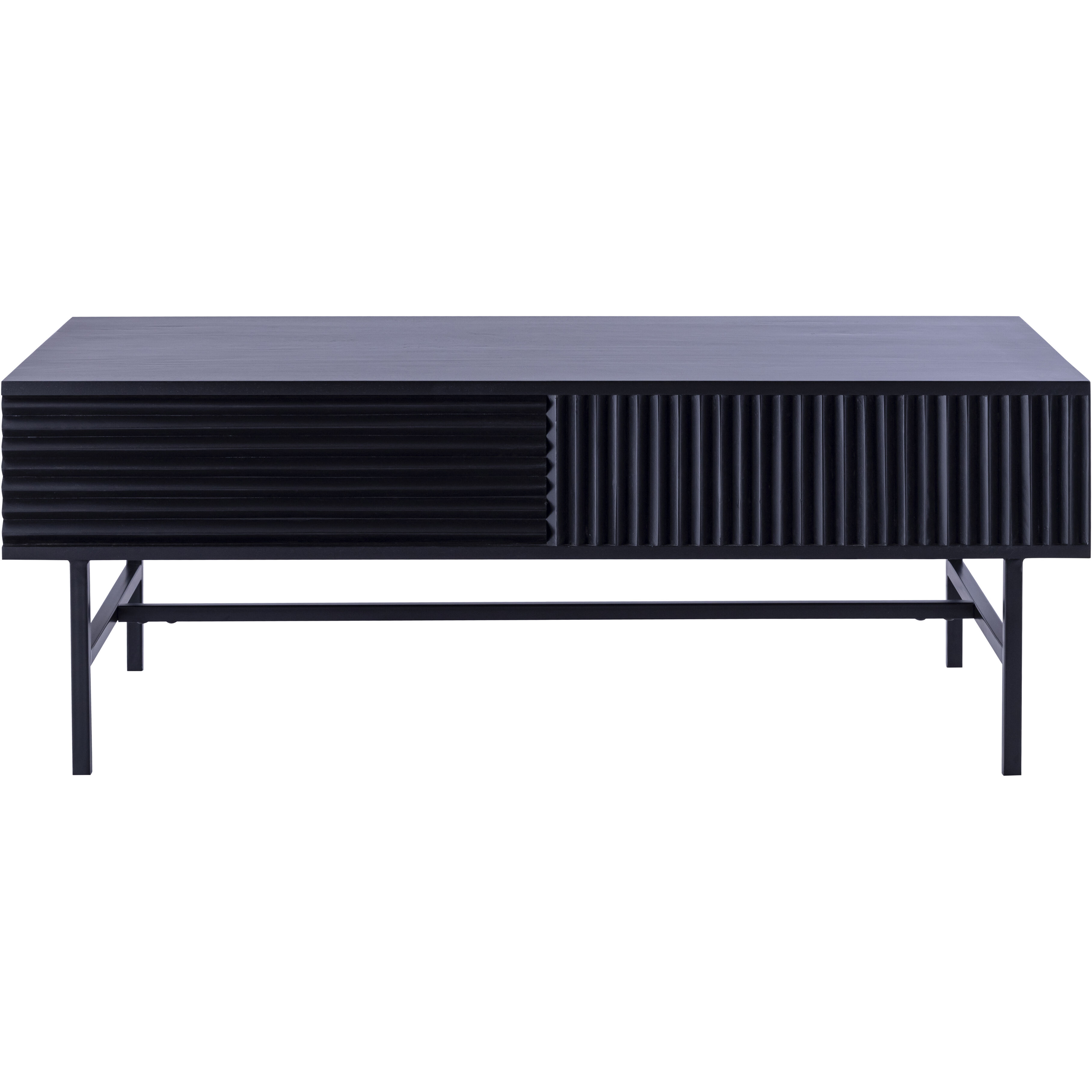 Mez 48.75 X 23.5 inch Black Coffee Table
