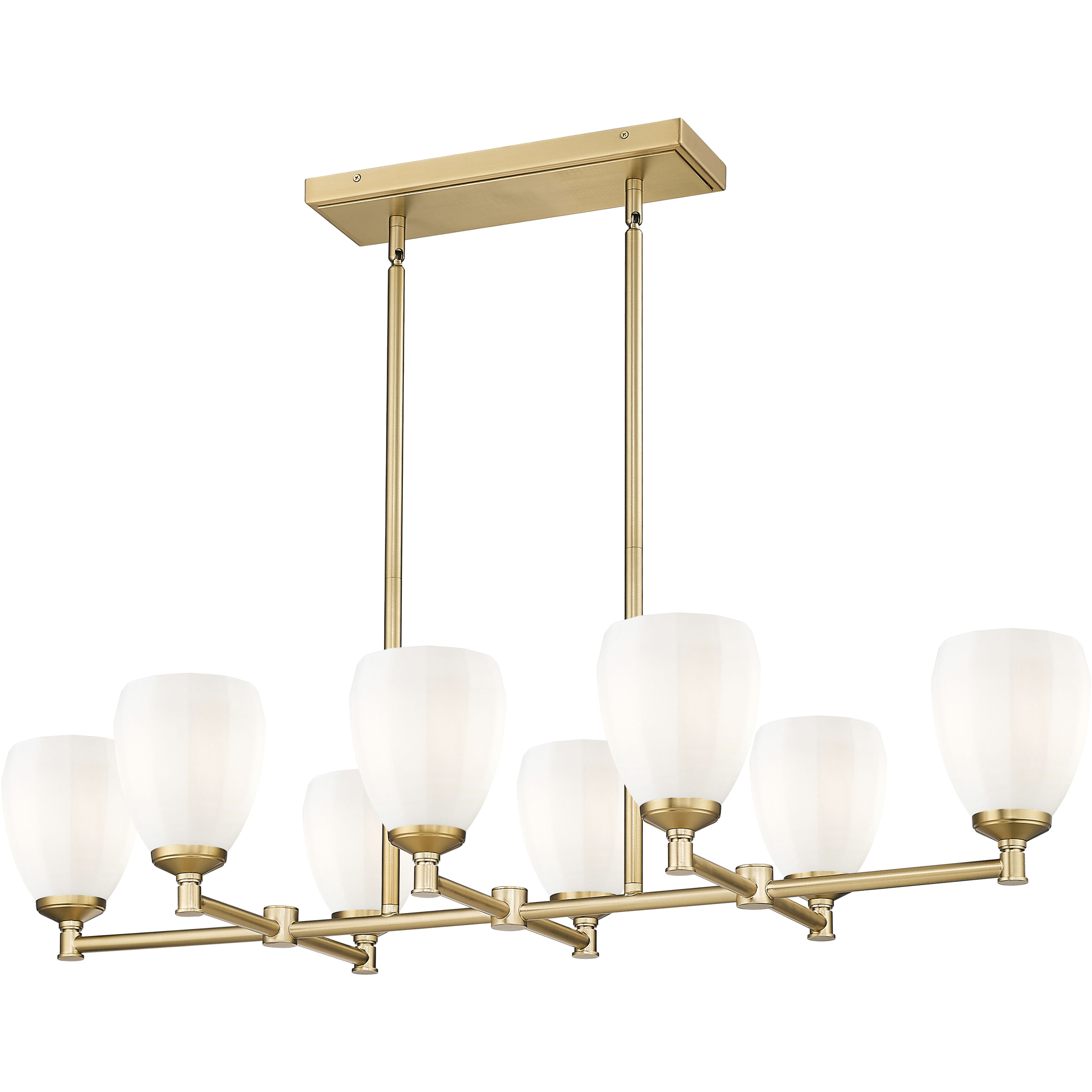 Oren 8 Light 17.50 inch Island Light