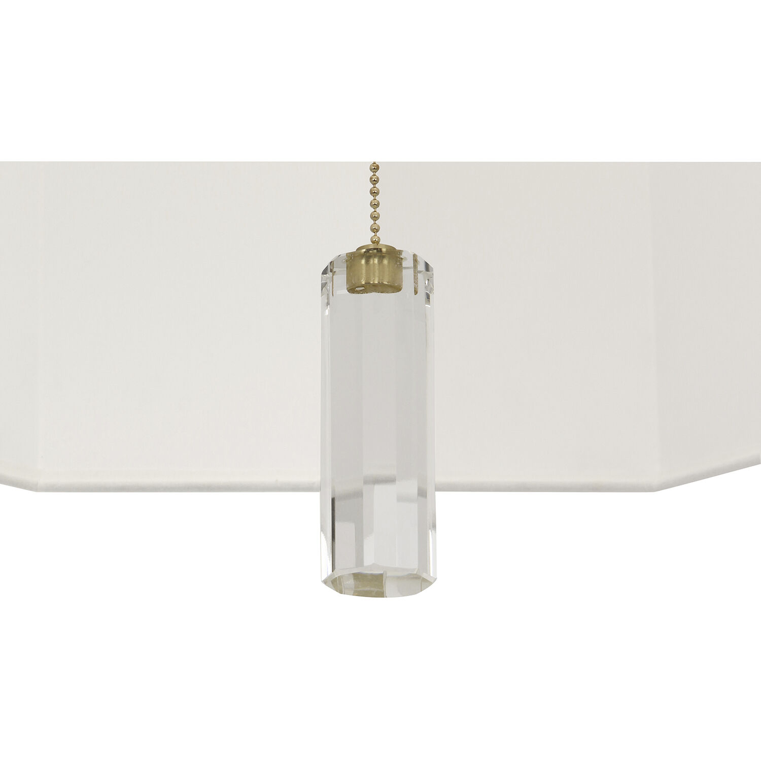 Kate 6 Light 23.75 inch Modern Brass Pendant Ceiling Light in Ascot White