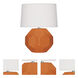 Franklin 23.5 inch 150 watt Pumpkin Table Lamp Portable Light