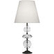 Williamsburg Orlando 31 inch 150.00 watt Deep Patina Bronze / Clear Crystal Table Lamp Portable Light