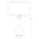 Athena 31.63 inch 150.00 watt Sunset Yellow Table Lamp Portable Light
