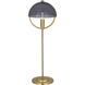 Mavisten Edition Copernica 25.5 inch 7.00 watt Lacquered Burnished Brass Table Lamp Portable Light