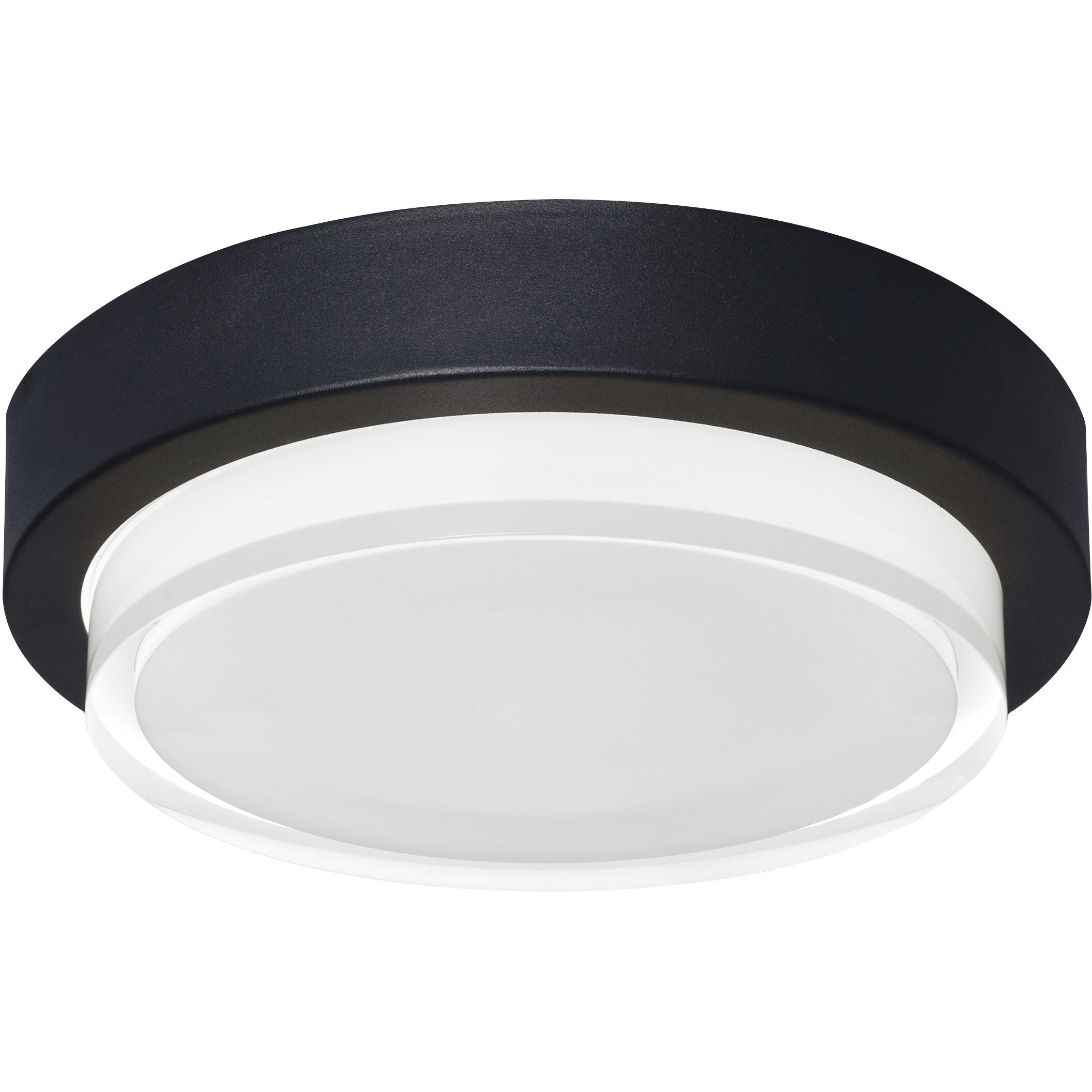 Elm LED 9 inch Black Outdoor Flush Mount