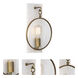 Fineas 1 Light 9.13 inch Aged Brass Wall Sconce Wall Light
