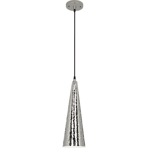 Dal 1 Light 6 inch Polished Nickel Pendant Ceiling Light