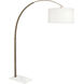 Archer 66.38 inch 100.00 watt Warm Brass Floor Lamp Portable Light