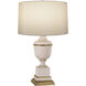 Annika 24 inch 60.00 watt Blush Accent Lamp Portable Light in Cloud Cream Silk