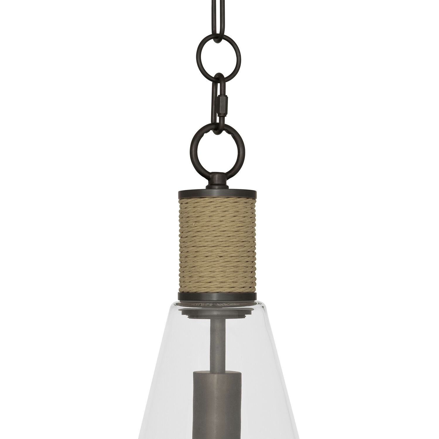 Hatteras Pendant Ceiling Light in Deep Patina Bronze