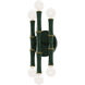 Kane Wallchiere Wall Light in Modern Brass, Jungle