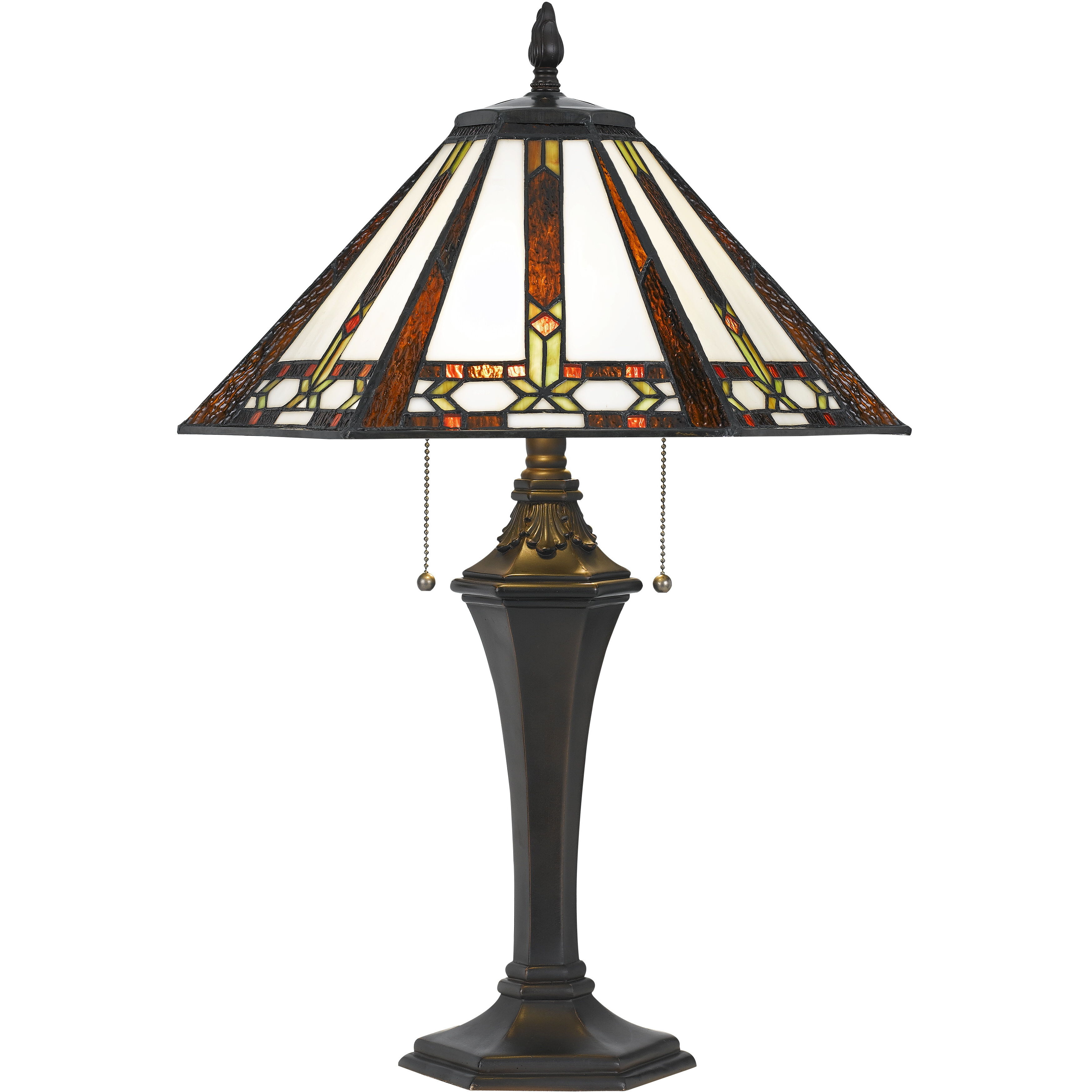 Tiffany 25 inch 60 watt Tiffany Table Lamp Portable Light