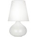 June 23.5 inch 150.00 watt Lily Accent Lamp Portable Light in Oyster Linen