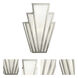 Empire 1 Light 7 inch Antique Silver Wall Sconce Wall Light