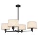 Real Simple 4 Light 35.00 inch Chandelier