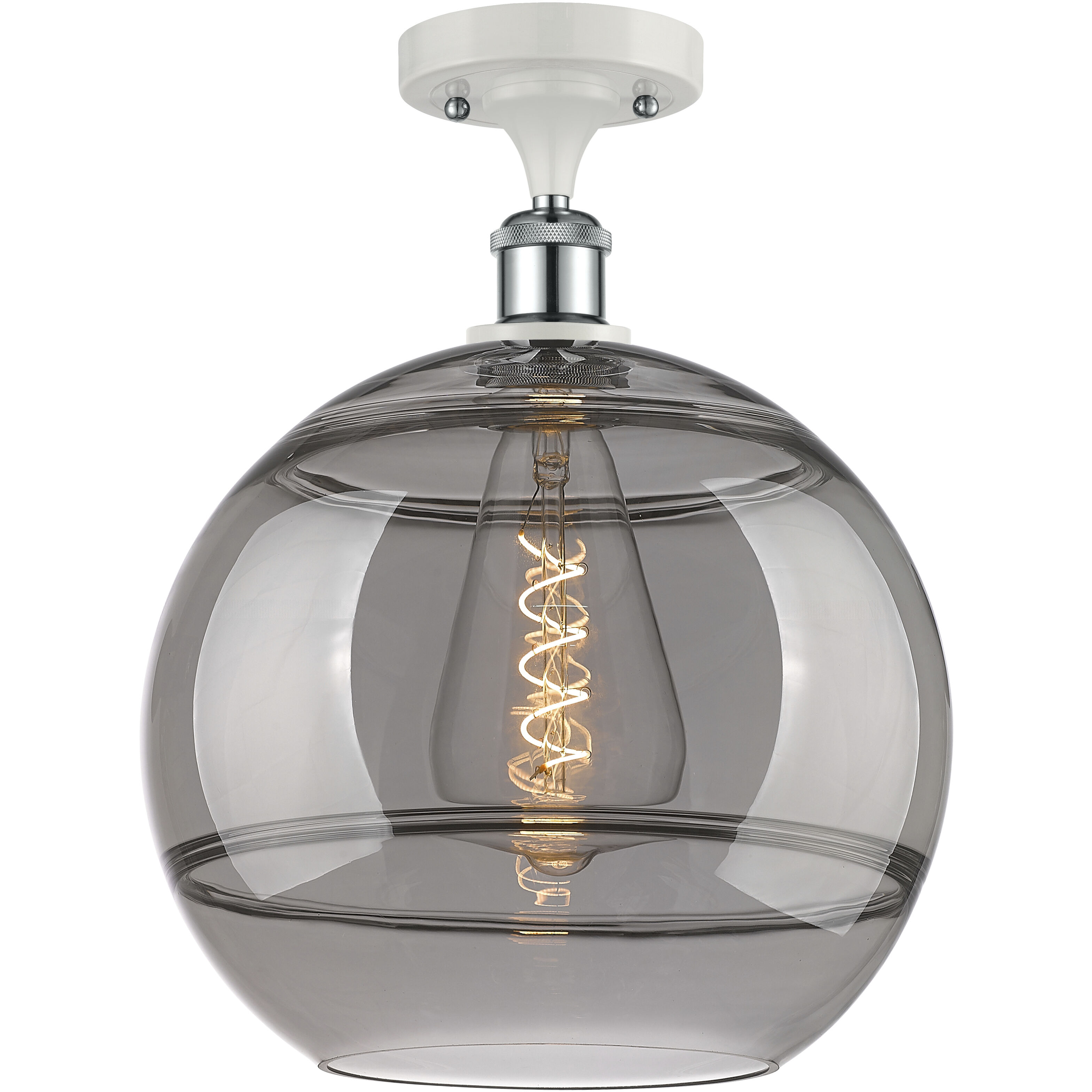 Ballston Rochester 1 Light 12.00 inch Semi-Flush Mount