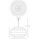 Pierce 3 Light 23 inch Tangerine Pendant Ceiling Light