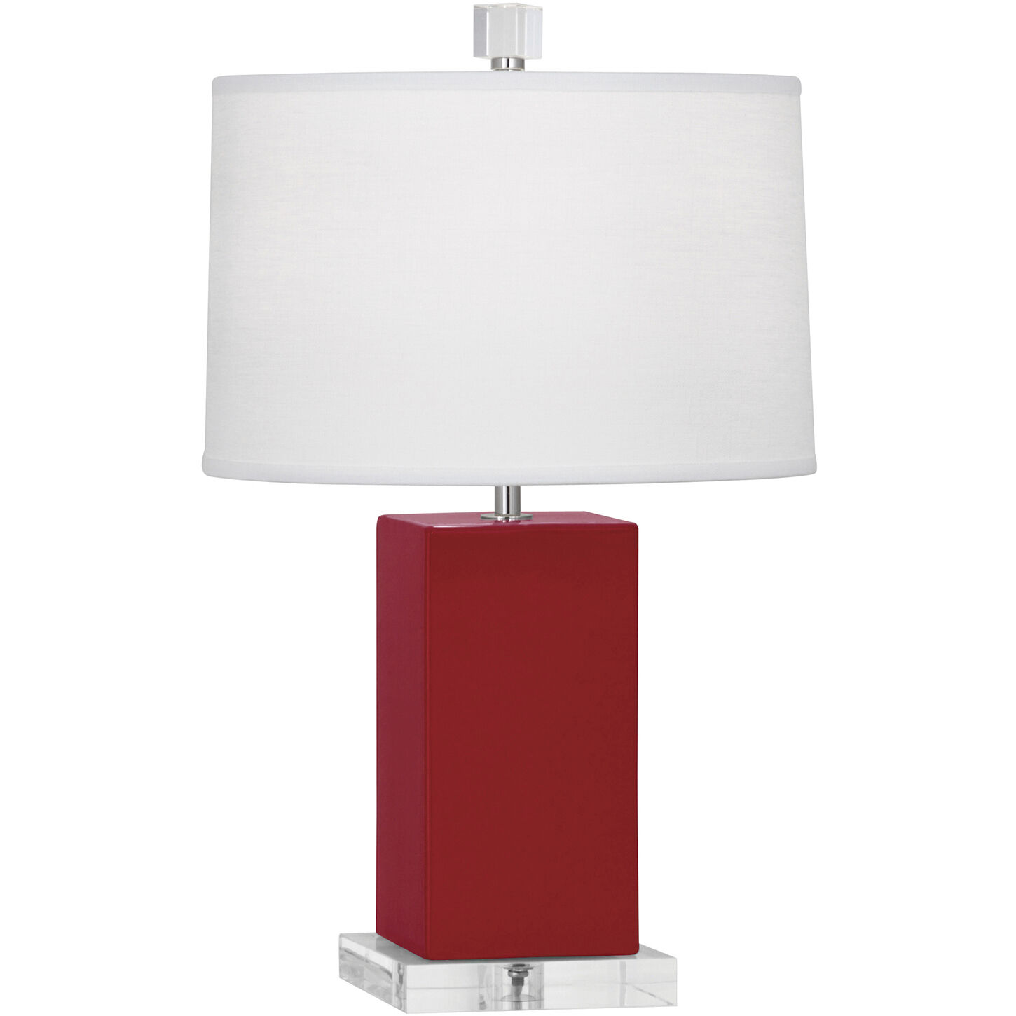 Small Harvey 19.13 inch 60 watt Ruby Red Accent Lamp Portable Light