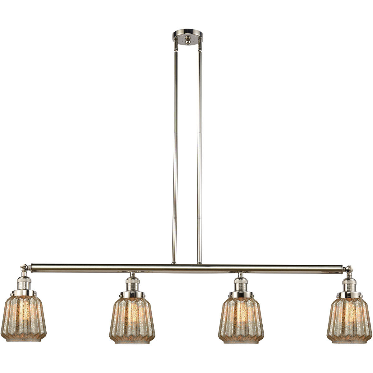 Franklin Restoration Chatham 4 Light 50.88 inch Island Light