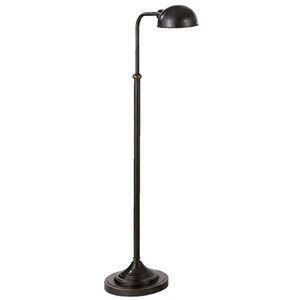 Kinetic 38 inch 60 watt Deep Patina Bronze Floor Lamp Portable Light