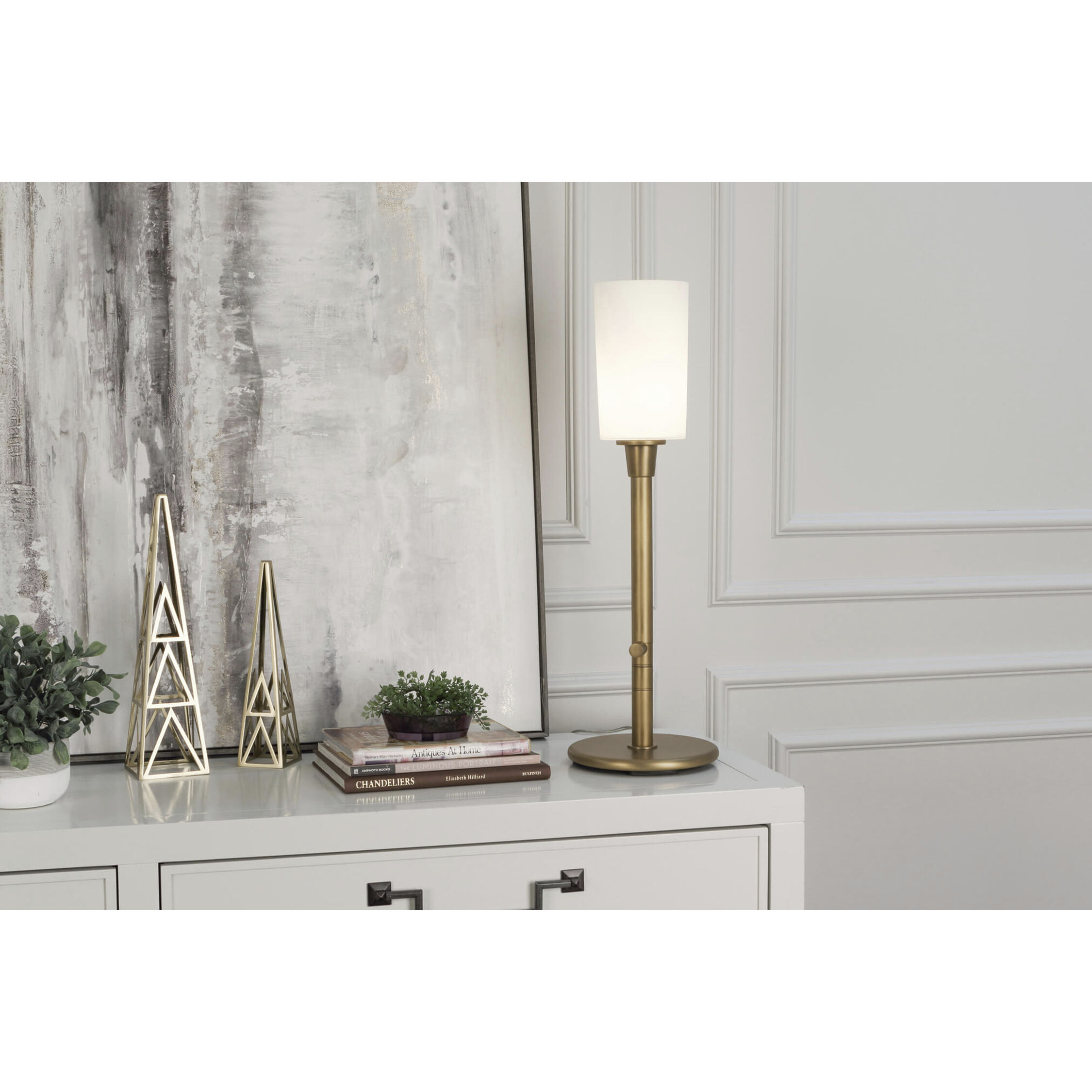Rico Espinet Nina 28.25 inch 150.00 watt Aged Brass Table Lamp Portable Light