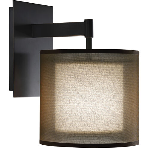 Saturnia 1 Light 8 inch Deep Patina Bronze Wall Sconce Wall Light