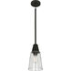 Wheatley 1 Light 15 inch Deep Patina Bronze Pendant Ceiling Light in Clear Glass