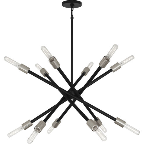 Thatcher 12 Light 25.75 inch Polished Nickel Chandelier Ceiling Light
