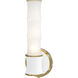 Kane Wall Sconce Wall Light in Modern Brass, Daisy