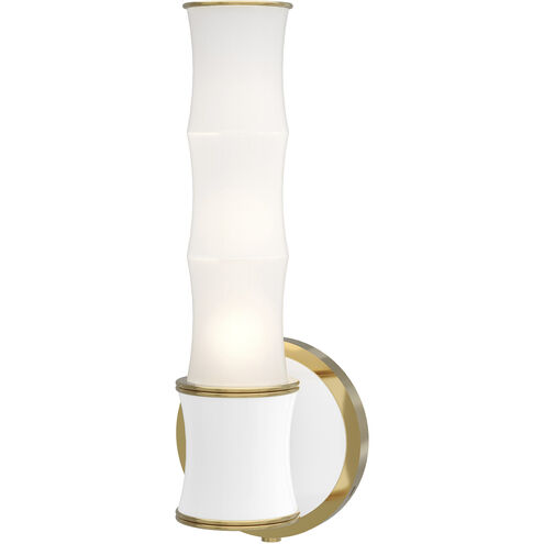 Kane Wall Sconce Wall Light in Modern Brass, Daisy